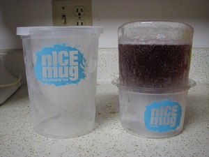 beer in ice mug